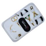 Hair Extension Tool Kit with Crimping Plier, Hair Velcro & Curved Mini Scissor - Cross Edge Corporation