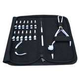 Hair Extension Tool Kit with Loop Tools, Bead Remover & Sectioning Clips - Cross Edge Corporation