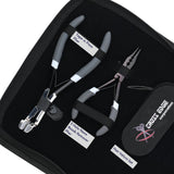 Hair Extension Tool Kit with Tape Press Plier, Pulling Hook Loop Tools - Cross Edge Corporation