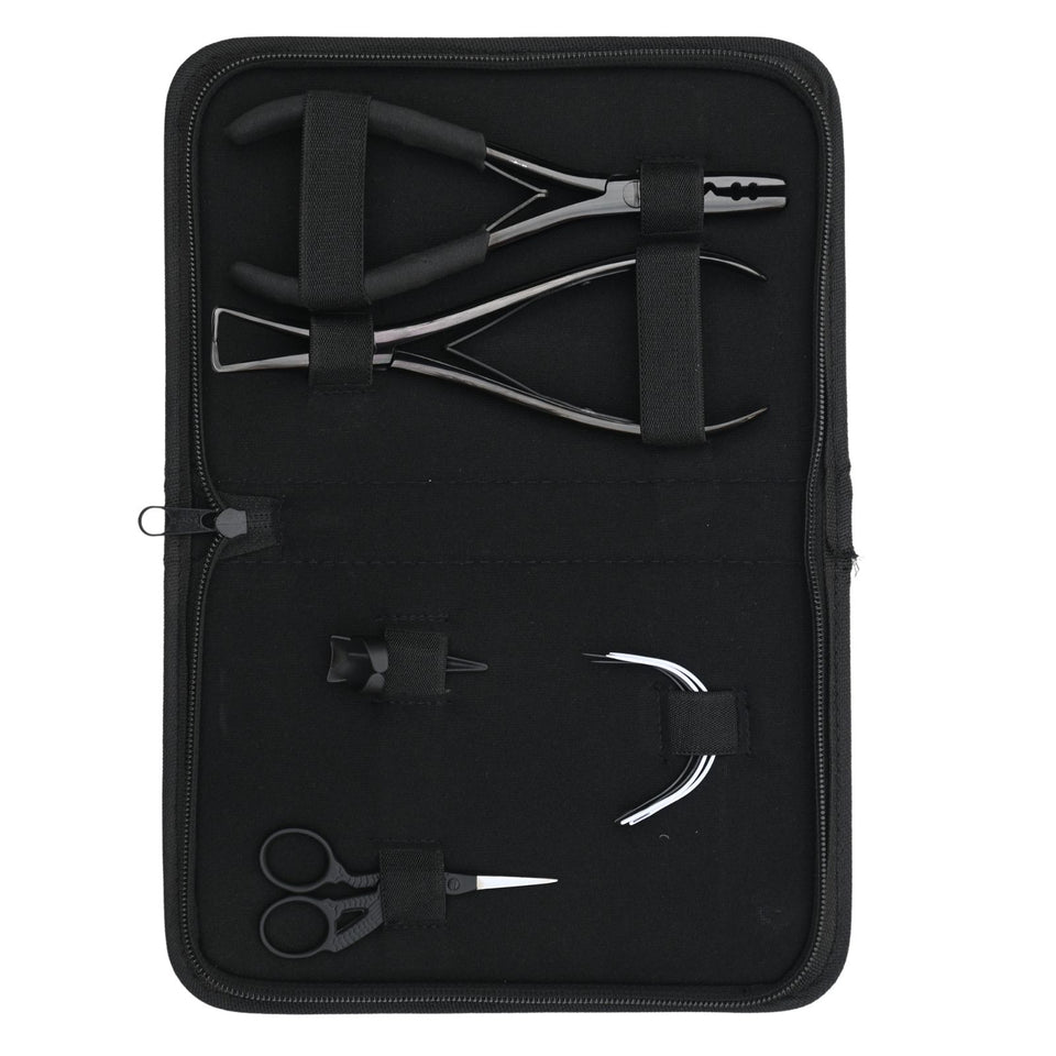 Hair Extension Tool Kit with 7 Inch Bead Remover & Two Hole - Cross Edge Corporation