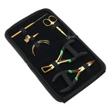 Hair Extension Tool Kit with 3 Hole Nano Bead Crimper & Hook Tool Set - Cross Edge Corporation