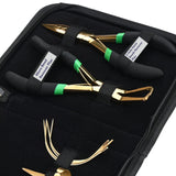 Hair Extension Tool Kit with 3 Hole Nano Bead Crimper & Hook Tool Set - Cross Edge Corporation