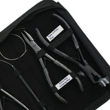 Hair Extension Tool Kit with Micro Bead Remover, Crimping Plier & Tape In Tools - Cross Edge Corporation