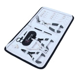 Hair Extension Tool Kit with Tape Press Plier, Bond Cutter & Crimping Tools - Cross Edge Corporation