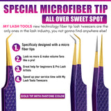 Tweezers Professional Lashing Tweezers, 2Pcs Stainless Steel - Cross Edge Corporation