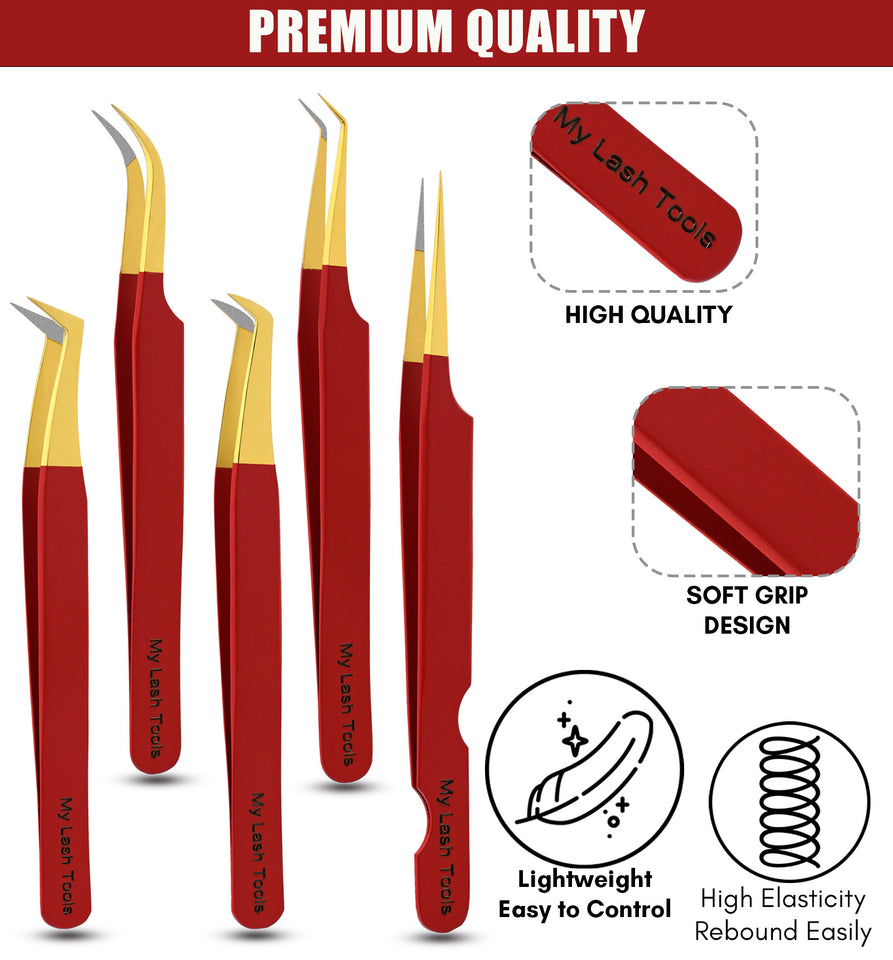 Tweezers Professional Lashing Tweezers - Cross Edge Corporation