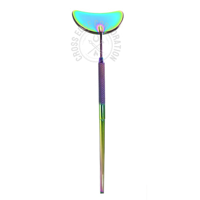 Eyelash Extension Mirror - Half Moon Shape (Rainbow)