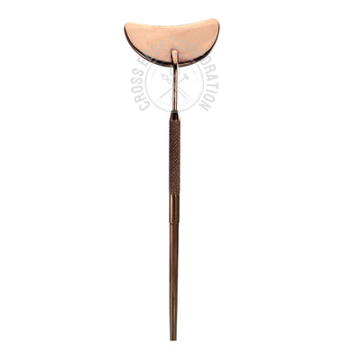 Eyelash Extension Mirror - Half Moon Shape (Rose Gold)