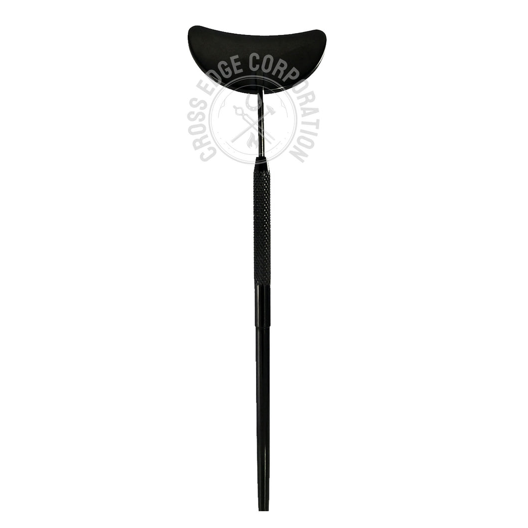 Eyelash Extension Mirror - Half Moon Shape (Black)