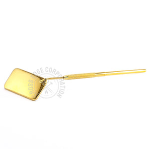 Small Square Eyelash Mirror (Gold)