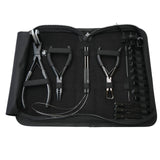 Tape-In Hair Extension Kit with Crimping Pliers, Loop Tools & Duck Bill Clips Parting Finger - Cross Edge Corporation