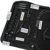 Tape-In Hair Extension Kit with Crimping Pliers, Loop Tools & Duck Bill Clips Parting Finger - Cross Edge Corporation