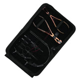 Essential Tape-In Hair Extension Kit with Thread Loop Tools, Styling Clips & Remover Plier - Cross Edge Corporation