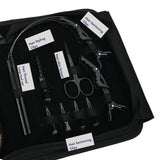 Essential Tape-In Hair Extension Kit with Thread Loop Tools, Styling Clips & Remover Plier - Cross Edge Corporation