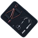 Pro Microlink Hair Extension Kit with Flat Crimping Plier, Threading Hook & Loop Tool - Cross Edge Corporation