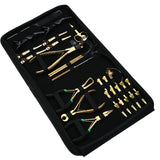 Premium Salon Hair Extension Kit with Tape In Plier, Bond Cutter & Rexine Storage Case - Cross Edge Corporation