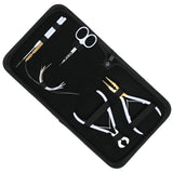Hair Extension Installation Kit with 3 Hole Crimping Plier & Keratin Bond Cutter - Cross Edge Corporation