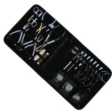 Master Hair Extension Studio Kit with 3 Hole Crimping Pliers, Tape In Tool & Bead Storage Set - Cross Edge Corporation