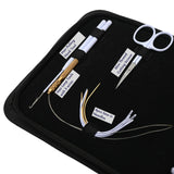 Hair Extension Installation Kit with 3 Hole Crimping Plier & Keratin Bond Cutter - Cross Edge Corporation