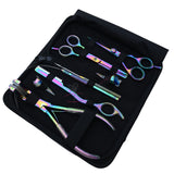 Salon Stylist Hair Extension Kit with Tape In Plier, Razor Tool & Professional Scissors Set - Cross Edge Corporation
