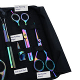 Salon Stylist Hair Extension Kit with Tape In Plier, Razor Tool & Professional Scissors Set - Cross Edge Corporation