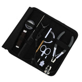 Tape-In Hair Extension Starter Kit with Wig Threads, Beads Box & Salon Styling Tools - Cross Edge Corporation