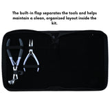 Complete Tape-In Hair Extension Kit with Keratin Bond Cutter & Bead Crimping Pliers - Cross Edge Corporation