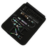 Complete Microlink Hair Extension Kit with Crimping Pliers, Loop Tools & Wig Thread Set - Cross Edge Corporation