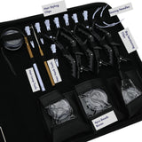 Master Hair Extension Studio Kit with 3 Hole Crimping Pliers, Tape In Tool & Bead Storage Set - Cross Edge Corporation