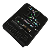 Complete Microlink Hair Extension Kit with Crimping Pliers, Loop Tools & Wig Thread Set - Cross Edge Corporation