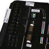 Complete Microlink Hair Extension Kit with Crimping Pliers, Loop Tools & Wig Thread Set - Cross Edge Corporation