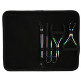 Complete Microlink Hair Extension Kit with Crimping Pliers, Loop Tools & Wig Thread Set - Cross Edge Corporation