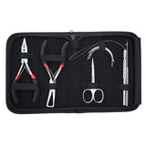 Hair Extension Tool Kit with 3 Hole Crimping Plier & Microlink Removal Tool - Cross Edge Corporation
