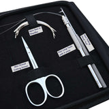 Hair Extension Tool Kit with 3 Hole Crimping Plier & Microlink Removal Tool - Cross Edge Corporation