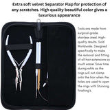 White Hair Extension Tool Kit with Bead Crimping Plier & Microlink Removal Set - Cross Edge Corporation