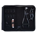 Professional Hair Extension Tool Kit Including Tape In Plier, Wig Threads & Styling Clips - Cross Edge Corporation