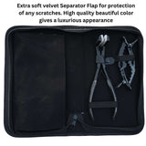 Professional Hair Extension Tool Kit Including Tape In Plier, Wig Threads & Styling Clips - Cross Edge Corporation