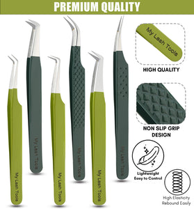 Fiber Tip Lash Tweezers for Eyelash Extensions - Cross Edge Corporation