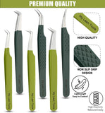 Fiber Tip Lash Tweezers for Eyelash Extensions - Cross Edge Corporation