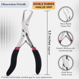 Silver My Hair Tools Pro Extension Kit, Extensions Remover Pliers set, Micro Beads Pulling Hook & Microbead Loop Tool Stainless Steel